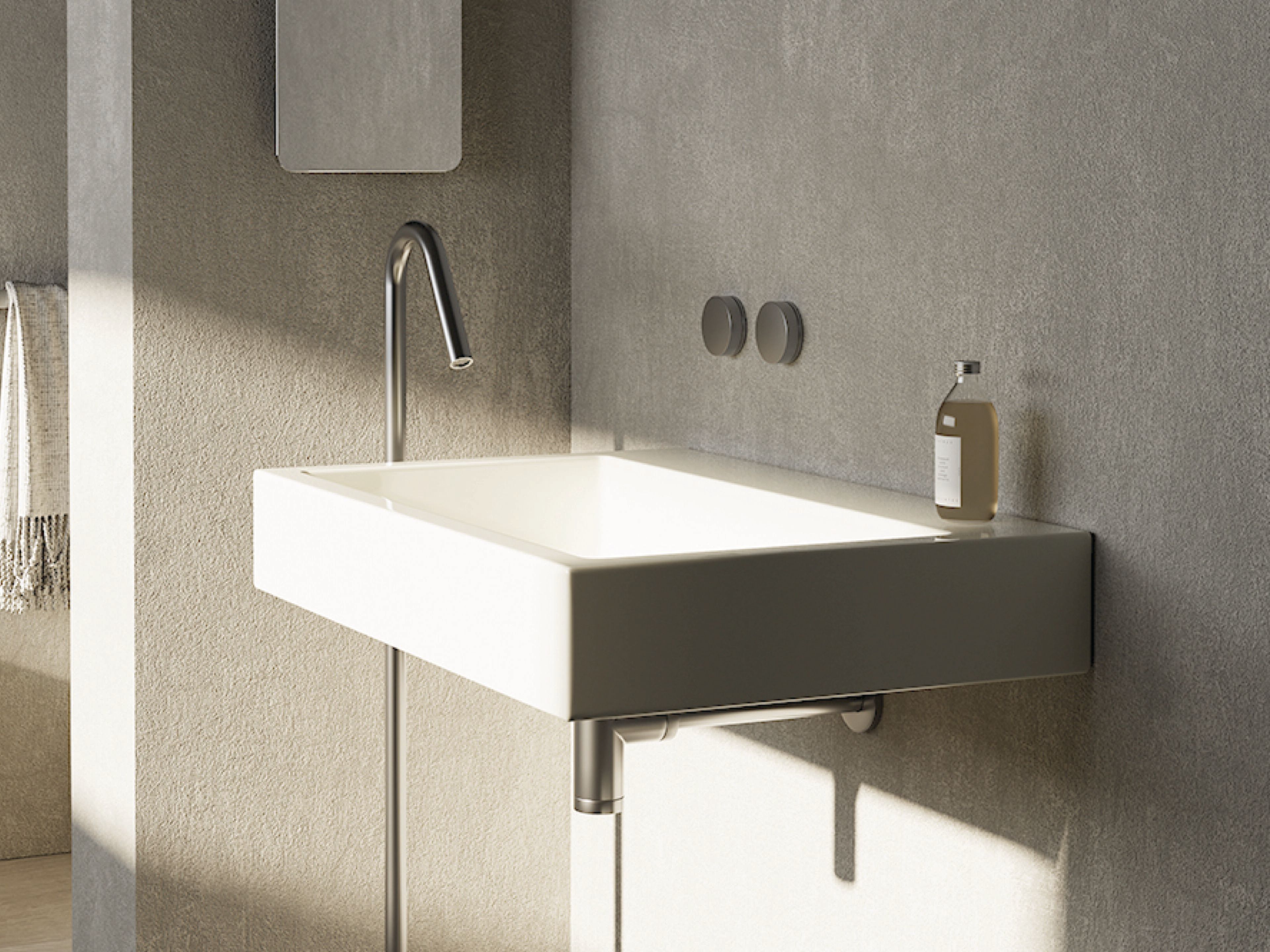 Керамическая прямоугольная раковина Nic ARCH-00032450