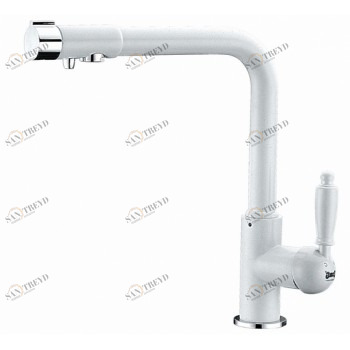 Zorg ZR 320 YF-33 серый шёлк Смеситель для кухни Zorg 315х265 мм 