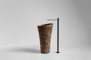 Круглый мраморный умывальник Port Laurent