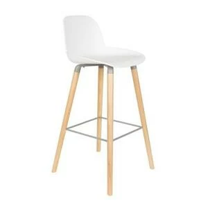 Стул барный Albert Kuip белый