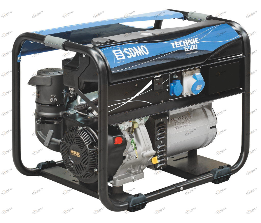 Бензиновый генератор SDMO TECHNIC 6500 E sun-id-1030834