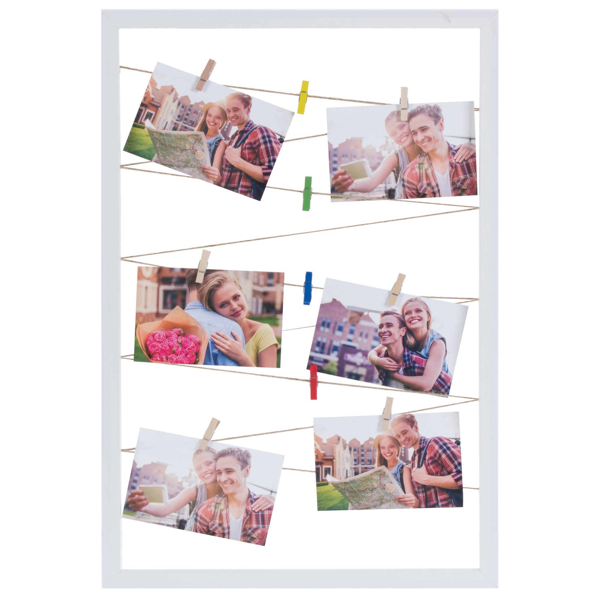 18869185 Держатель для фото в раме цвет белый размер 40х60 Santreyd 