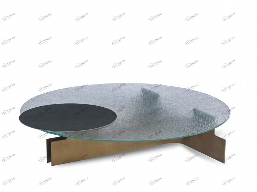 ENNE Низкий круглый журнальный столик sun-id-1486146