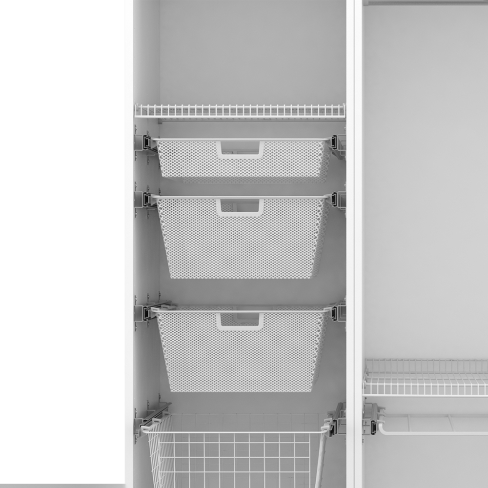 Мелкосеточная корзина , 393х555х85 мм, белый LJPS0596 Public Steel Россия  - Вид №1