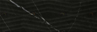 Geneva black низ 02 (рисунок) 25х75 Gracia Ceramica 010101004582
