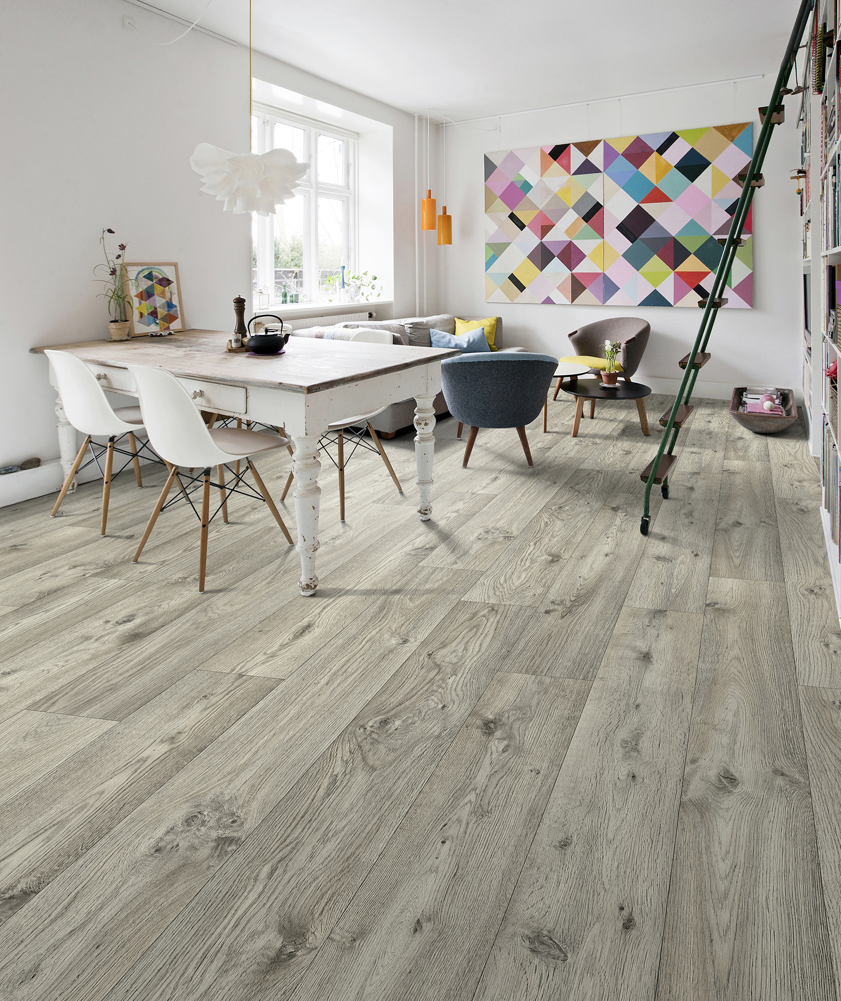 IVC-RUS Линолеум «Дуб гавана» — стильный и прочный пол для гостиной 84468786 STLM-0050509 - Вид №5