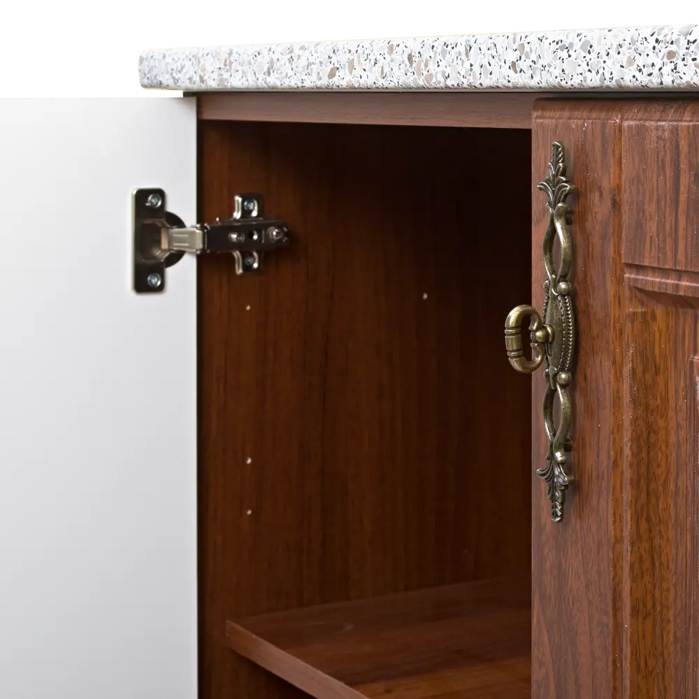 Шкаф напольный Delinia Орех Аква 80x86х60 см МДФ цвет коричневый Santreyd STLM-2135061 - Вид №7