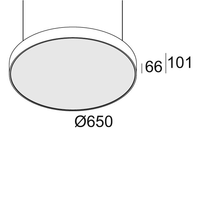 Светодиодный потолочный светильник с регулируемой яркостью Deltalight Supernova ARCH-00024908 - Вид №1
