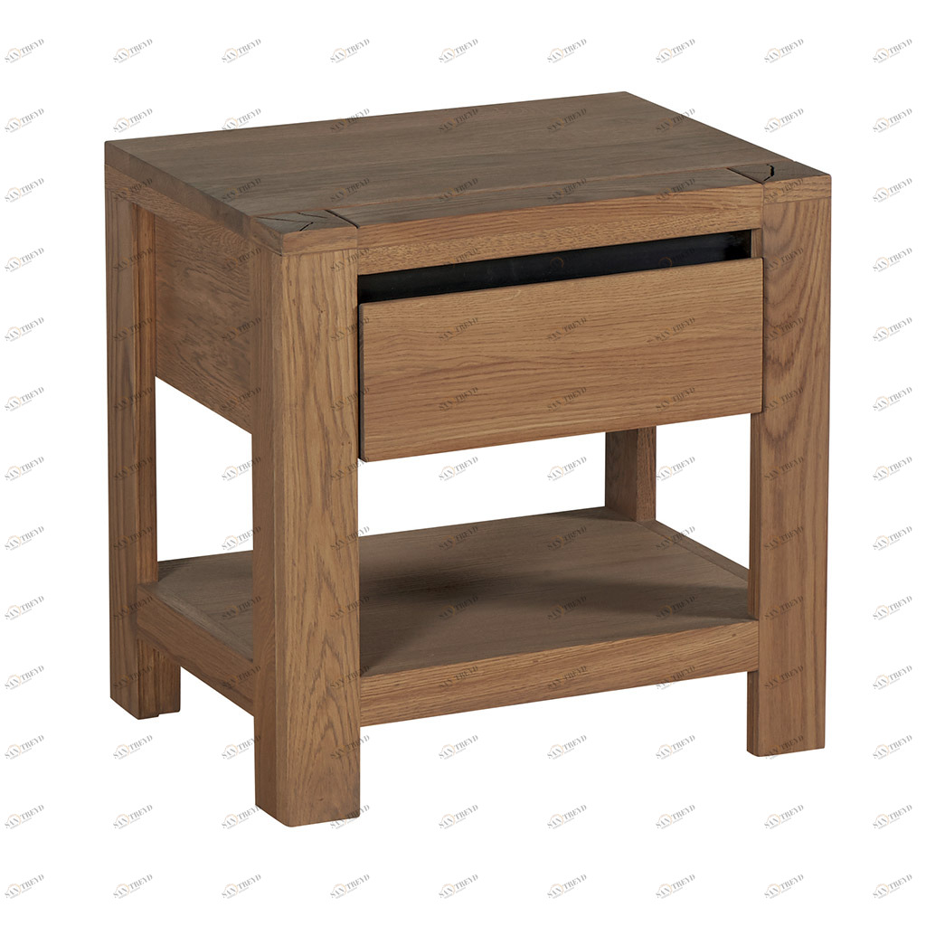 Тумбочка прикроватная для спальни коричневая Woody VAVI WOODY 132625 Дуб 