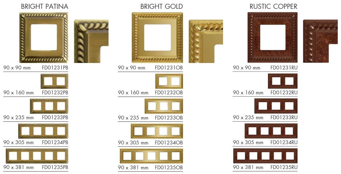 FEDE Гражданская серия из латуни Classic Fd01231-- - Вид №3