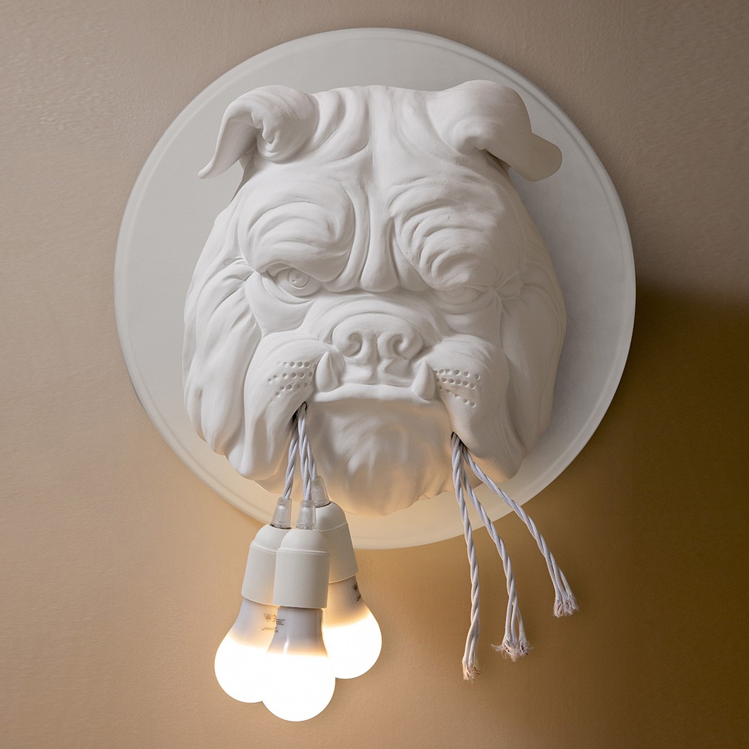 Karman AP191 BB INT AMSTERDAM настенный светильник бульдог серый матовый 118700 - Вид №1