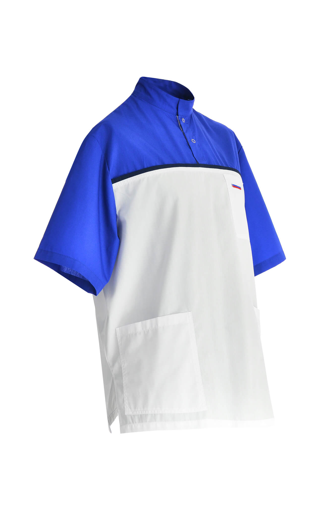 61952 Костюм "Лидер" белый василек  Медицинская одежда  размер 64-66/170-176 Спецодежда  - Вид №5