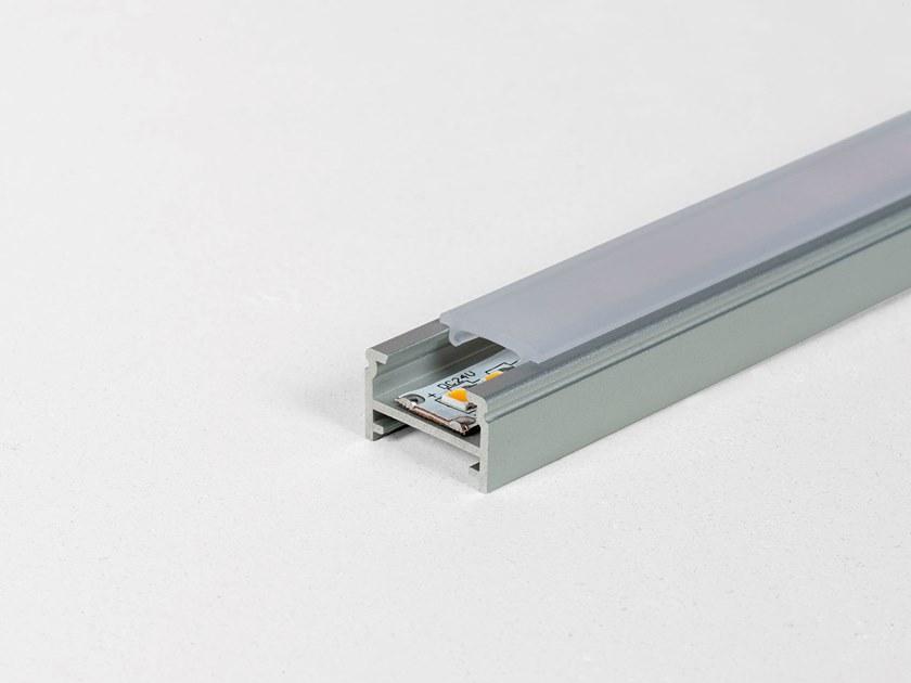 HER Линейный световой профиль из алюминия для светодиодных модулей  Pf010  - Вид №1