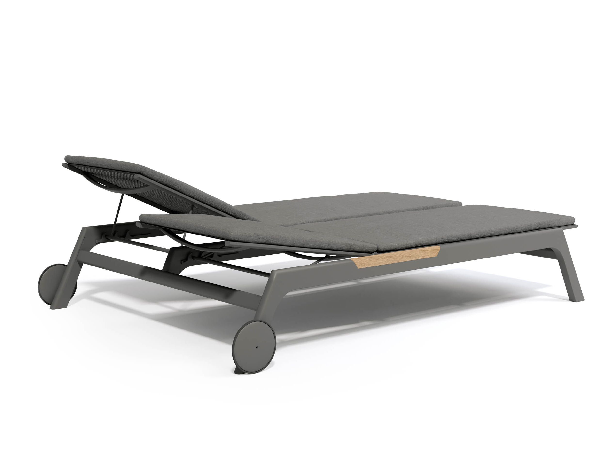 Двуспальная Садовая кровать из текстилена и алюминия Atmosphera ARCH-00092997 - Вид №10