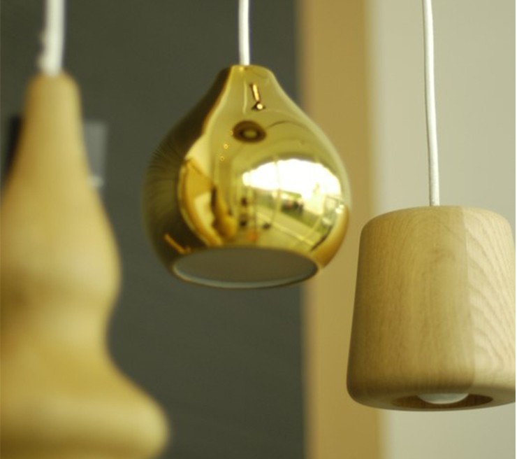 Ex.T Drip 1 Oro Подвесной светильник из золота керамики outletEXDRIP1ORO - Вид №2