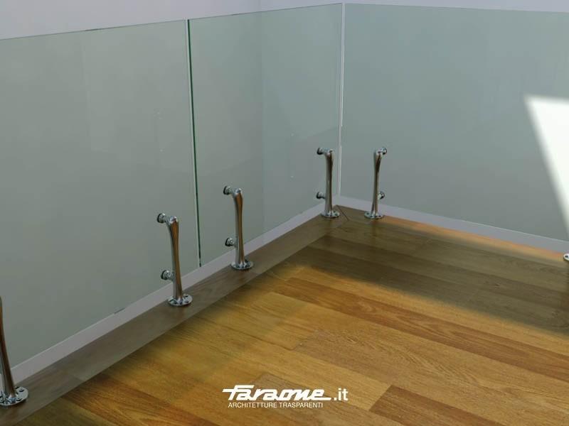 FARAONE Парапет из нержавеющей стали и стекла sun-id-1352228 - Вид №3