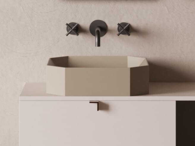 Квадратная столешница из Livingtec® Ex.T оригами ARCH-00112286