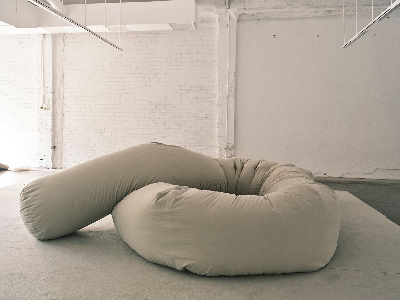 Трансформируемый диван из полиэфирного волокна BD Barcelona SAUSAGE ARCH-00022982 - Вид №22