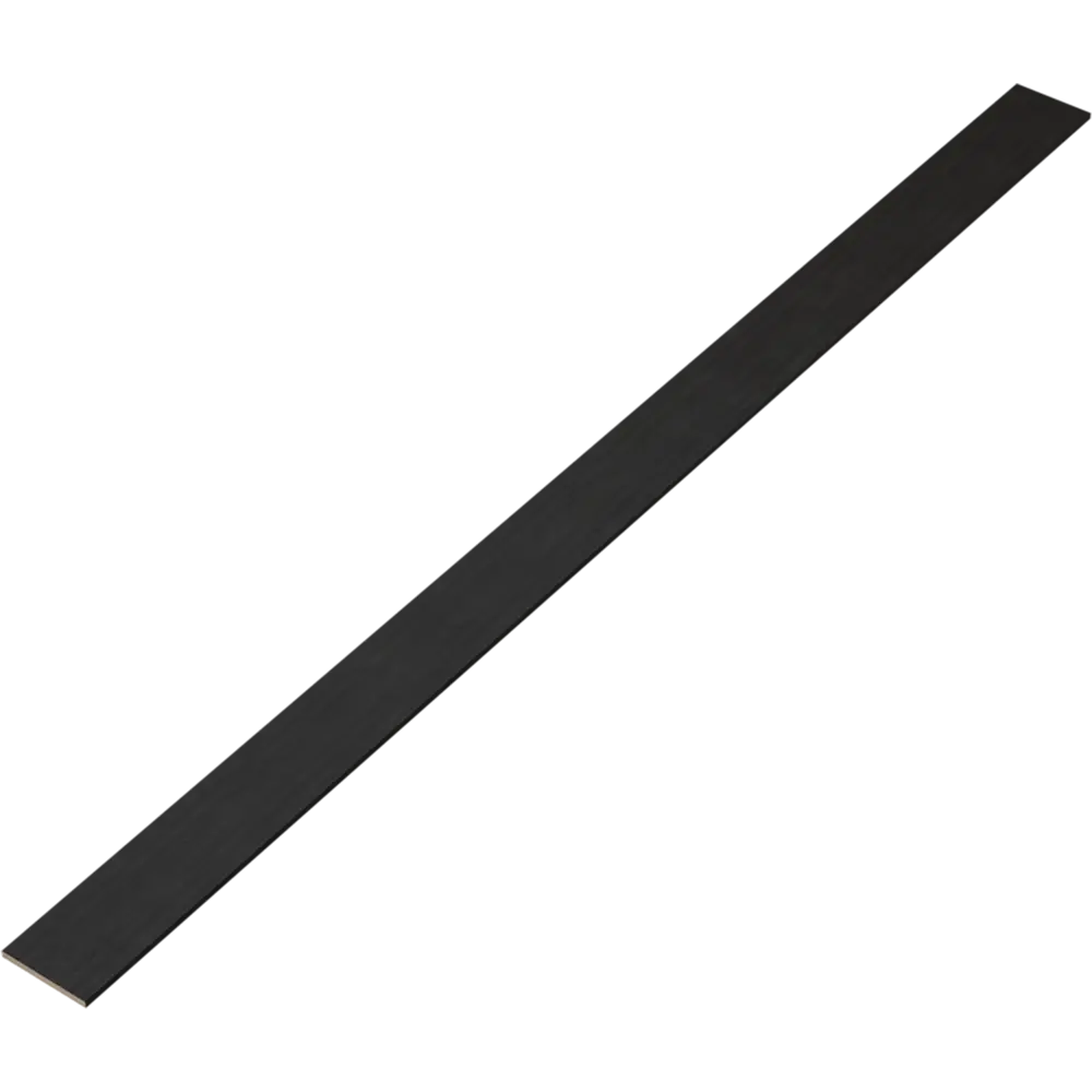 Добор прямой 2070x238х8 мм ПВХ ламинация цвет венге КРОНОПРОФИЛЬ STLM-2087776 - Вид №1