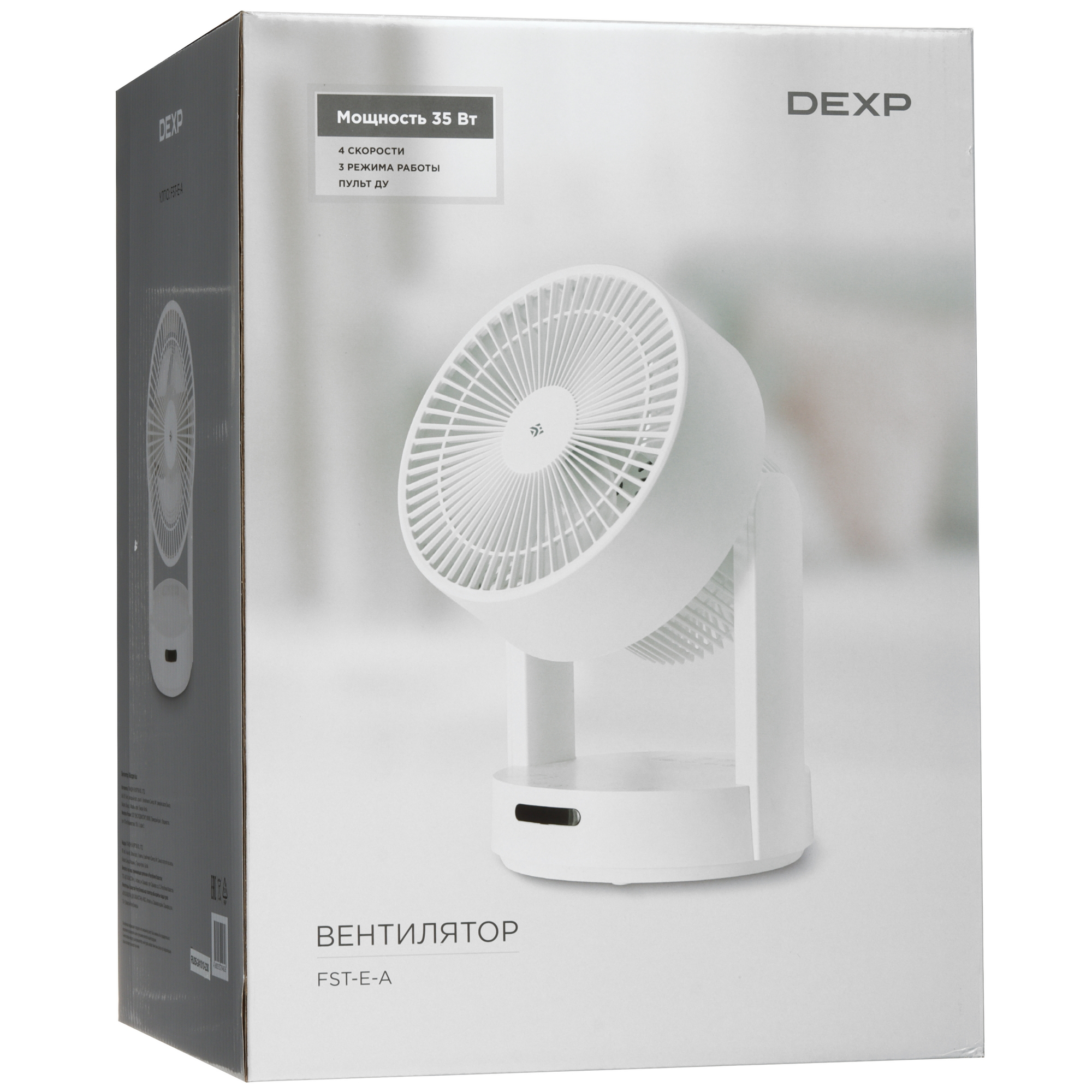 9041399 Вентилятор DEXP FST-E-A  белый STDN-0068202 - Вид №9