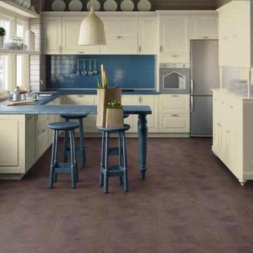 Виниловый ламинат Tarkett Lounge Skye Дизайнерский с брашью (Текстурированная) 457,2х457,2 мм 1000901238 - Вид №4