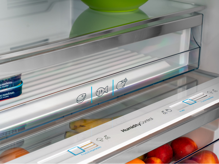 9920936 Холодильник с морозильником   Schaub Lorenz SLU S620E3E бежевый STDN-0018203 - Вид №9