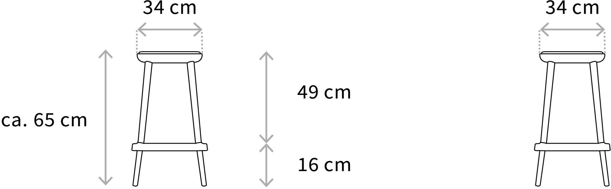 Wagner Табурет с подставкой для ног W-2020 Wm400... - Вид №6
