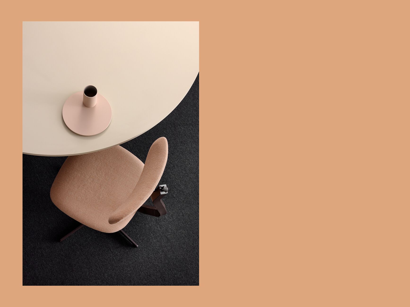 Стол с коническим основанием из стали с порошковым покрытием Mara 250 CONE LARGE ARCH-00081715 - Вид №5