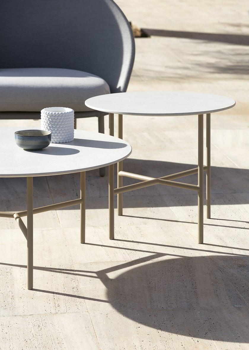 EXPORMIM Круглый садовый столик из dekton®  C916 / c910  - Вид №5