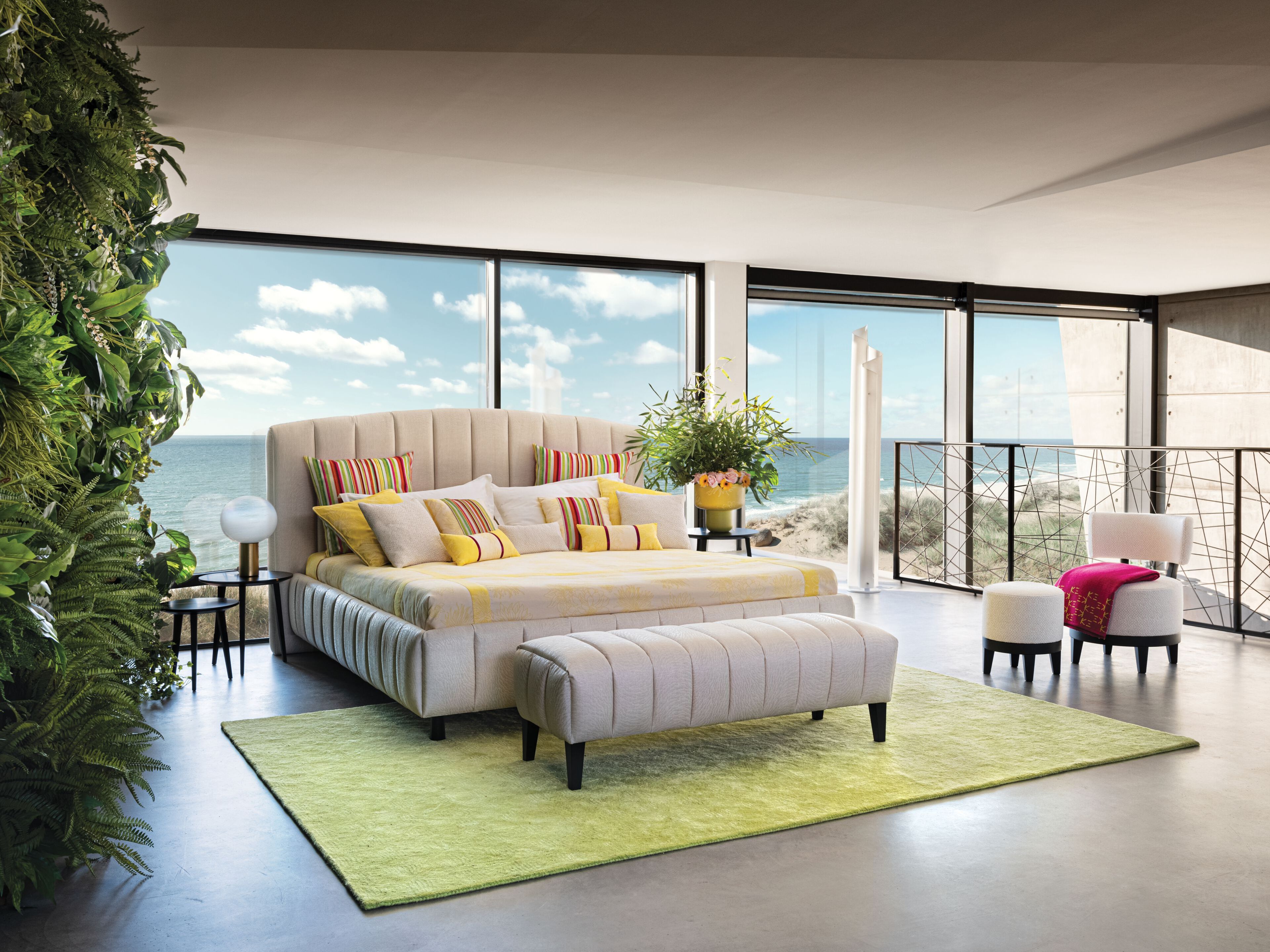 Квадратная подушка из ткани K-3 Hana Pop ARCH-00107631 - Вид №3