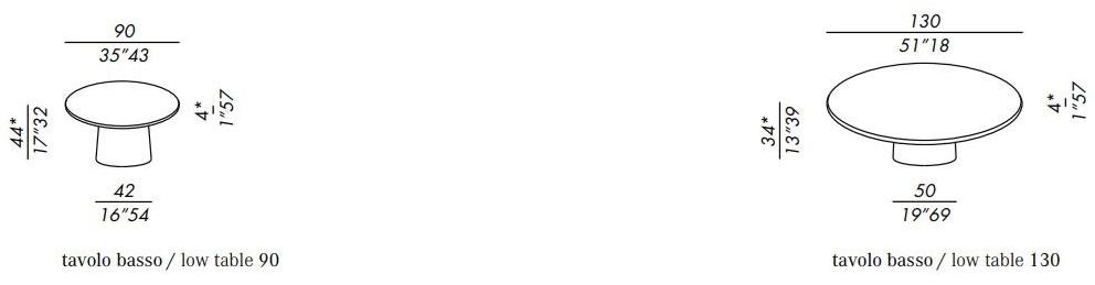 Meridiani Круглый журнальный столик из мрамора sun-id-1439848 - Вид №7