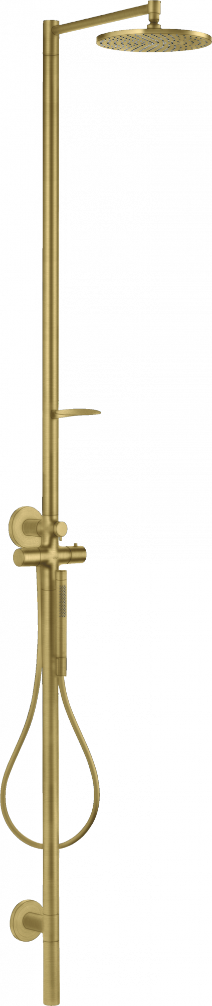 10912950 Душевая стойка с термостатом и верхним душем 240 1jet AXOR STARCK