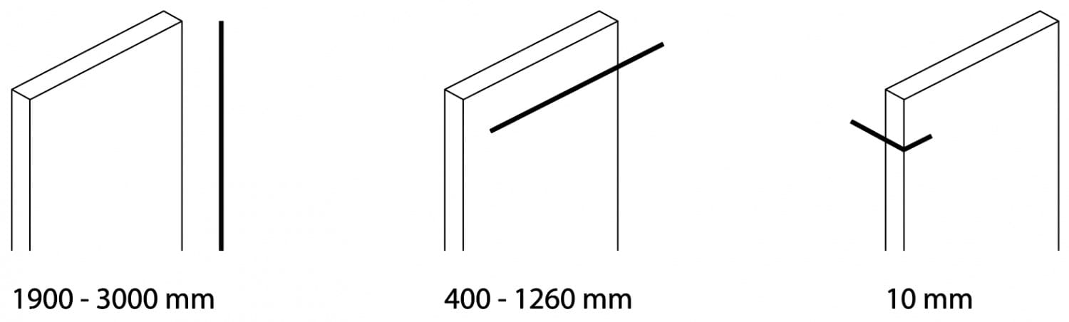 Раздвижные стеклянные двери HenryGlass VITRA ARCH-00075950 - Вид №8