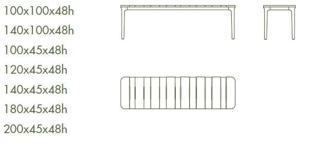 Садовая скамейка в ироко Sovet Italia тонкий ARCH-00043640 - Вид №6