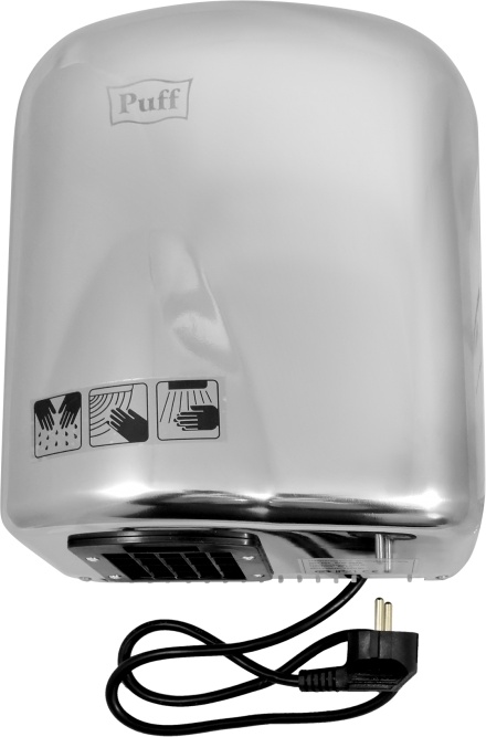 1401.322 Сушилка для рук антивандальная тихая 8826 PUFF  - Вид №6