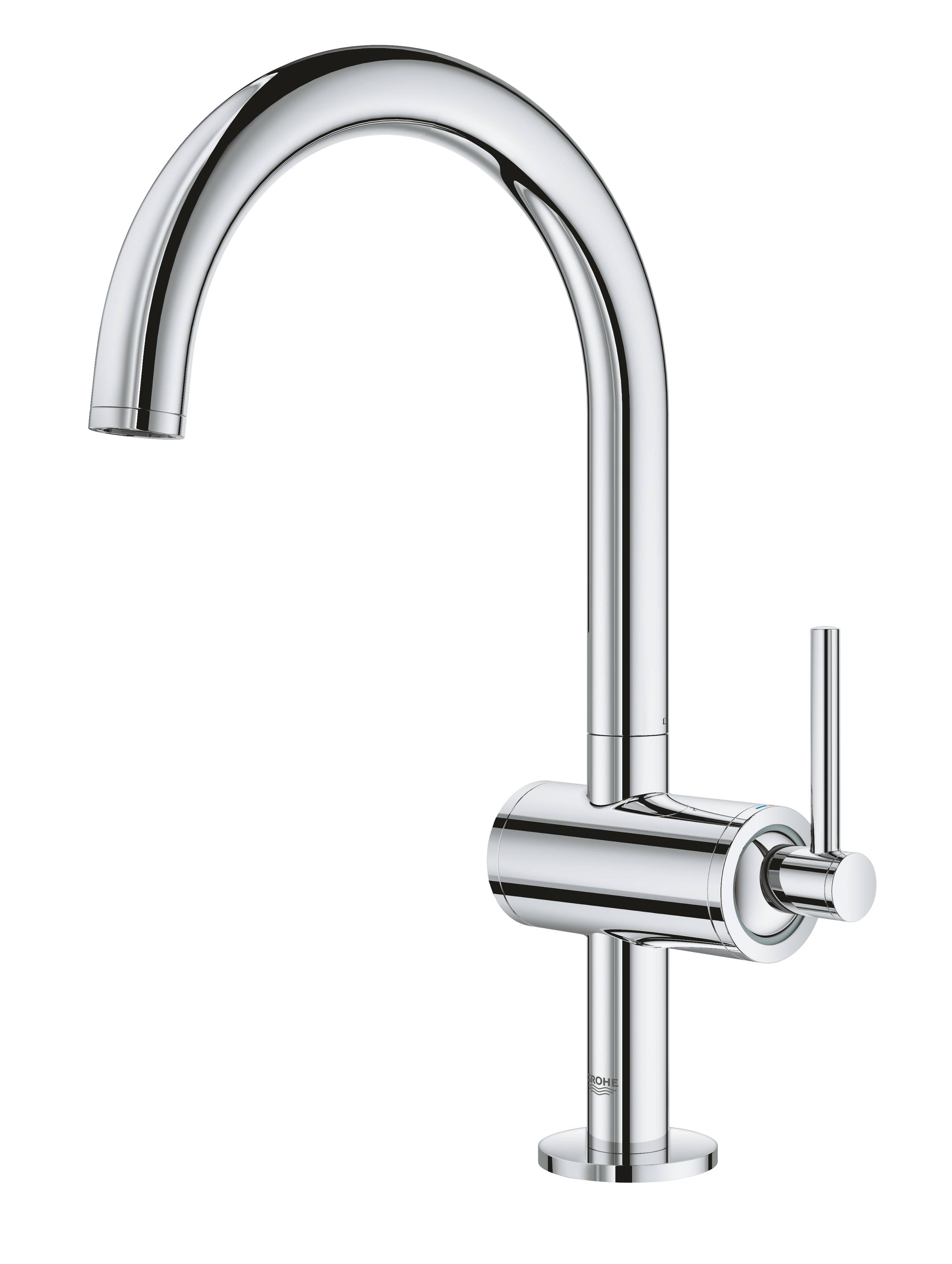 Смеситель GROHE Atrio New однорычажный для раковины на 1 отверстие, хром (32042003) - Вид №2