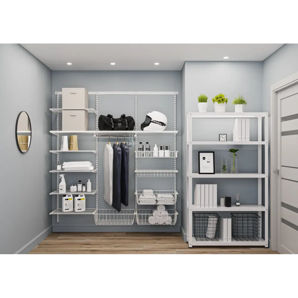 Чехол для одежды 60x135 см полиэстер цвет серый DOMO PAK LIVING Urban STLM-2171488 - Вид №4