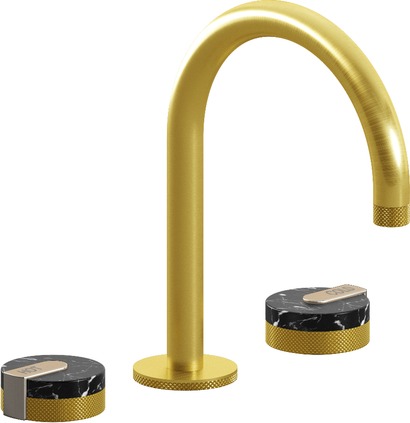 E-11512-R2MB-L1BNi-BB Смеситель для умывальника на 3 отвертия GRAFF MOD+