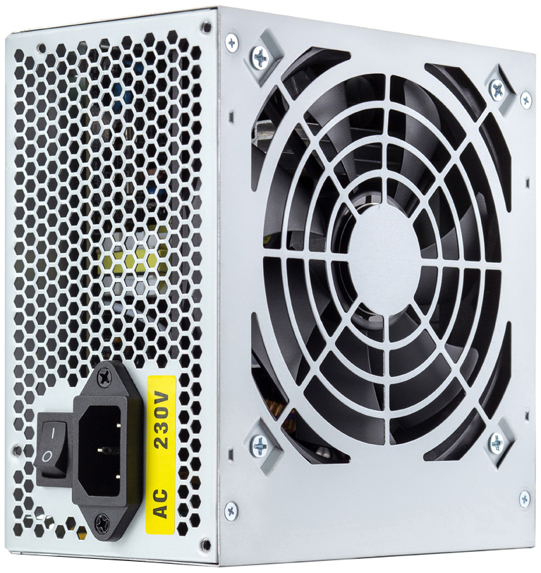 FZ-450R Power supply , 450w, atx, nopfc, 120fan, 2xsata, 2xpata, 1xfdd, 24+4 Foxline Santreyd  - Вид №3