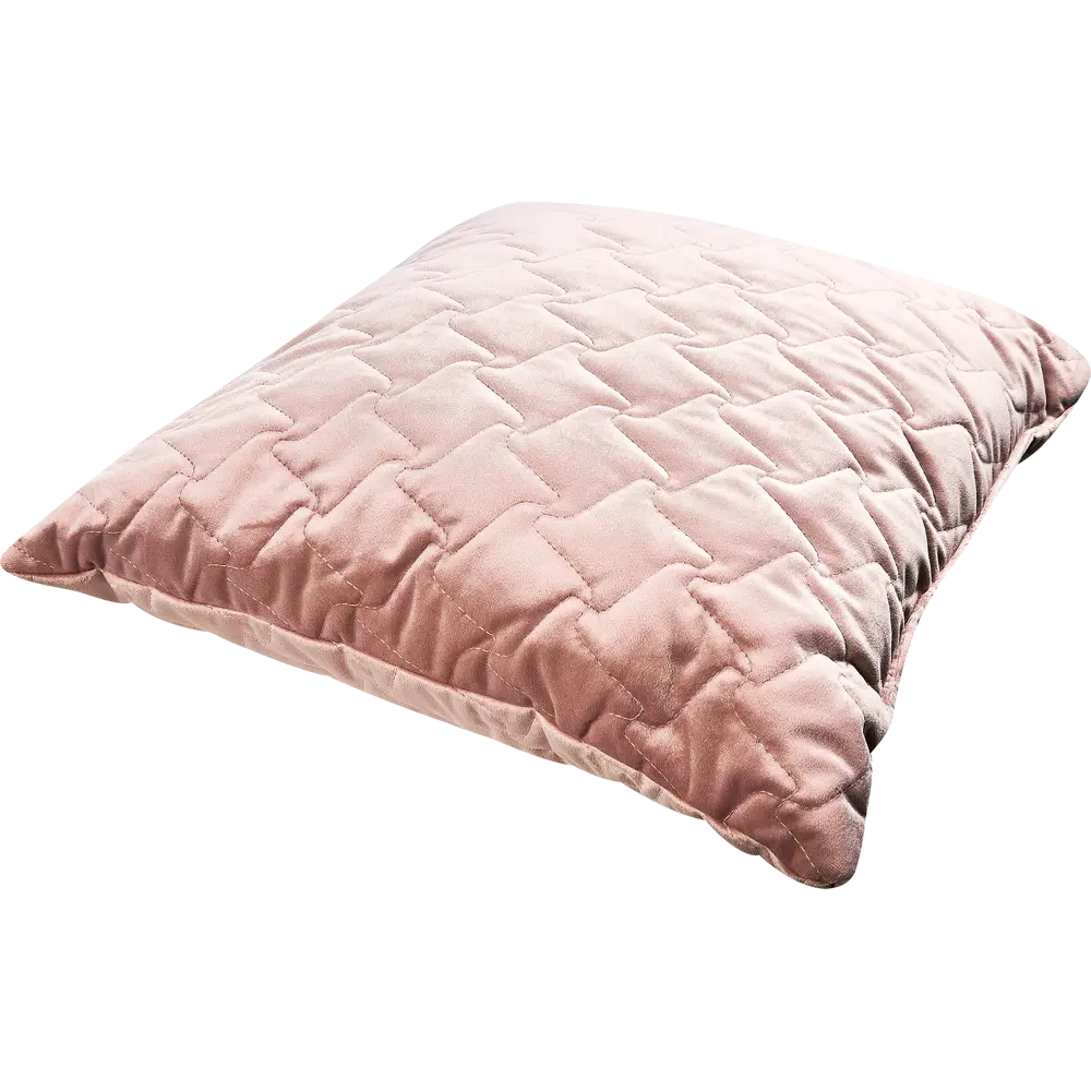 Подушка декоративная Linen Way Verona 50x50 см цвет розовый Kiss 5 88639612 STLM-2159969  - Вид №1