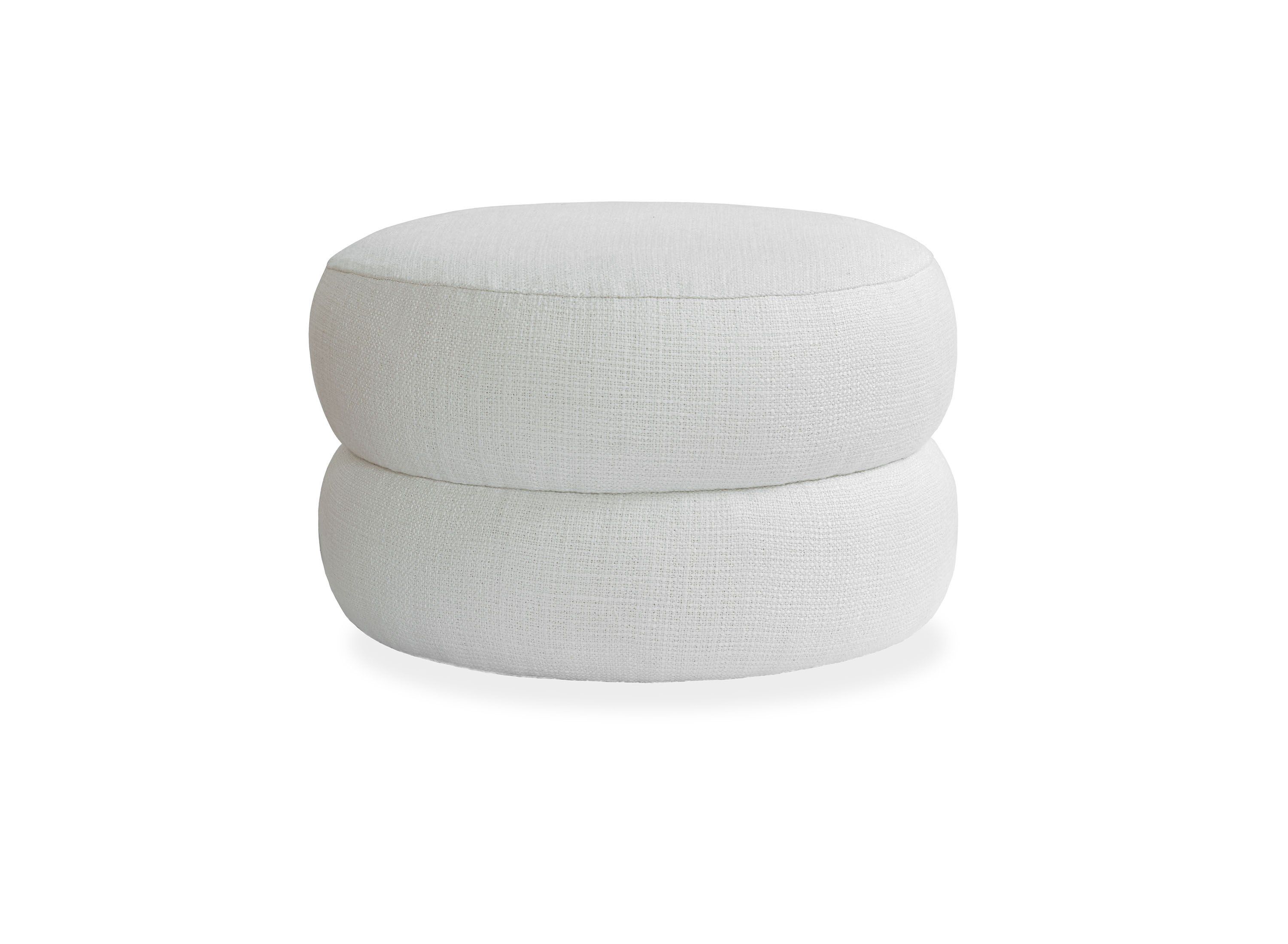 Круглый льняной пуф DOM EDIZIONI Collezione Riviera ARCH-00092382 - Вид №3
