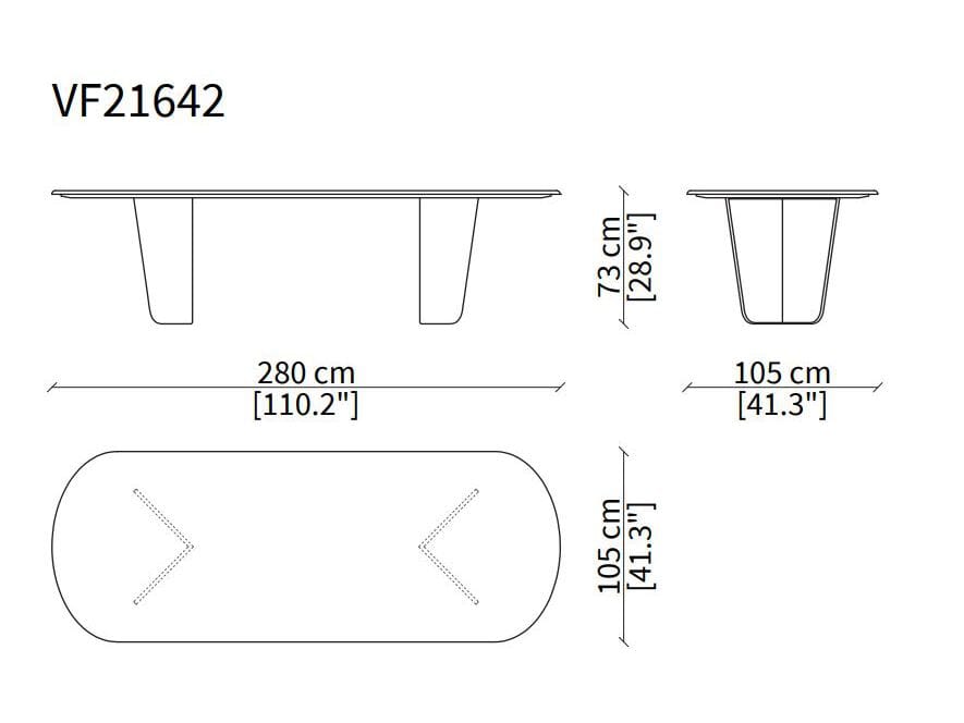 Мраморный обеденный стол Vittoria Frigerio Monroy ARCH-00084493 - Вид №8