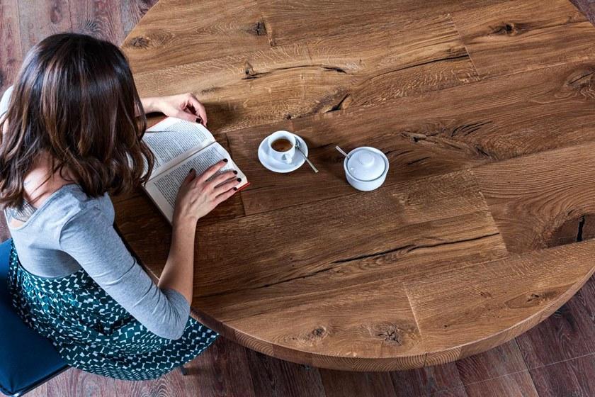 Lago Круглый деревянный стол Air sun-id-1513678 - Вид №2