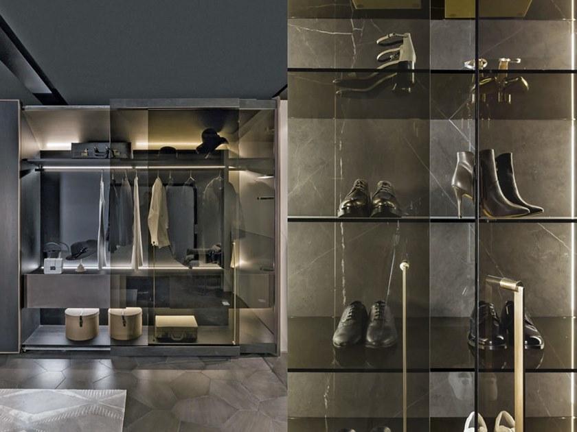 Shake Модульный шкаф из дерева и стекла sun-id-1432630 - Вид №5