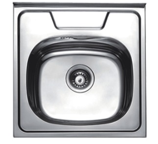 HB5050-06 Кухонная мойка , полированная сталь Haiba 