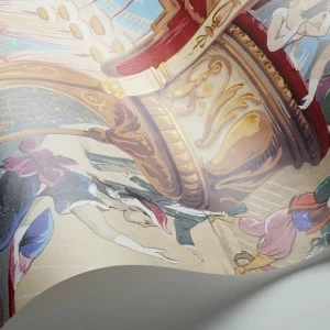 Traditional bathrooms Винтажное кабаре Motivtapete Cole & Son Cabaret - Cole & Son