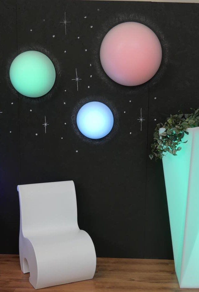 Напольная лампа из полиэтилена Kloris Moon ARCH-00135411 - Вид №2