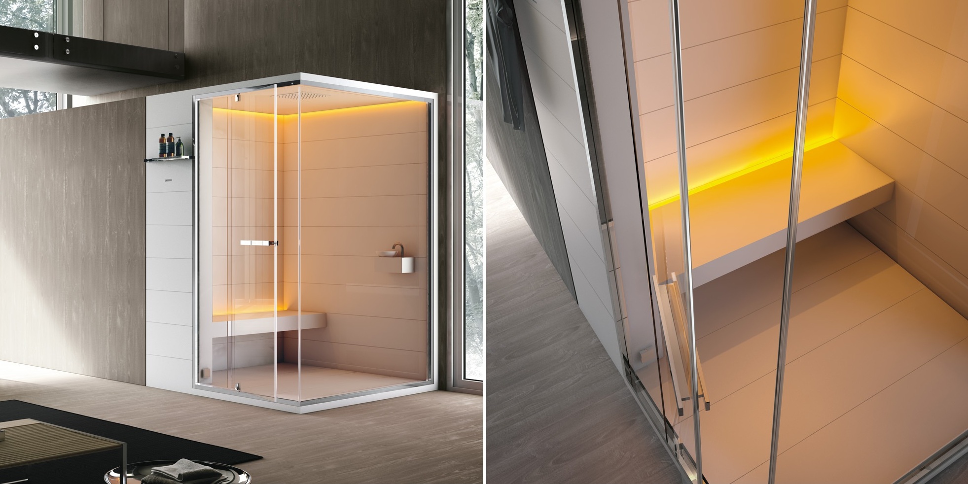 Домашний хамам 150x90 Ghibli Gruppo Geromin SSAGH4A5DS - Вид №1