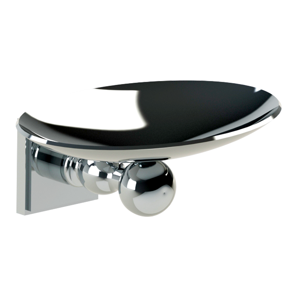 C02-514 C02-514 Мыльница овальная настенная ТРАНСАТЛАНТИЧЕСКИЕ ИНС Cristal & Bronze TRANSATLANTIQUE INSERT  - Вид №1