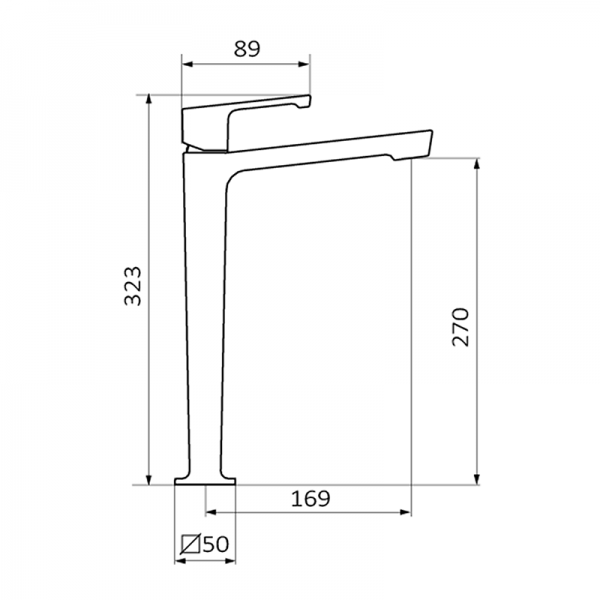 Смеситель для раковины JOLIE GRB MIXERS 82531821 - Вид №1